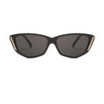 Fashion Men and Women Irregular Sunglasses Black